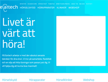 Tablet Screenshot of eartech.se